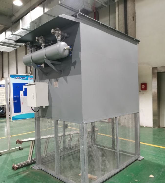 乙烷增壓壓塑機(jī)房前置自潔式空氣過(guò)濾器
